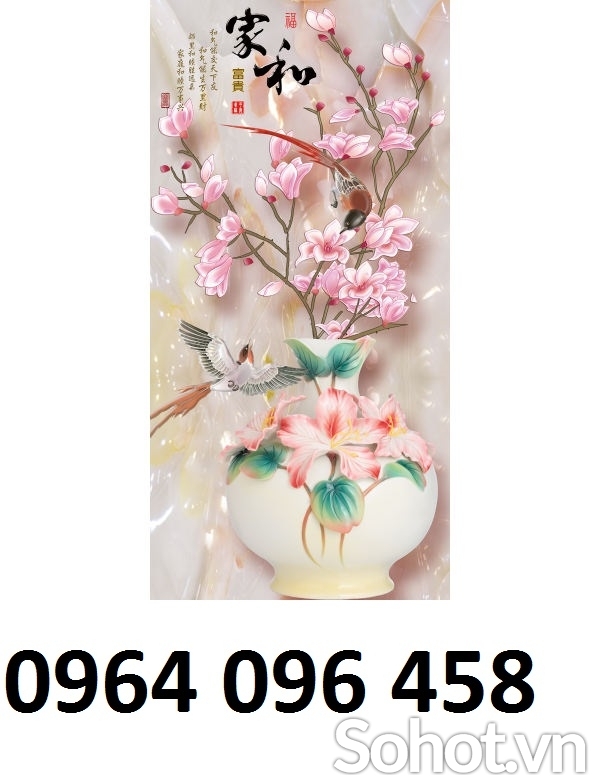 Tranh gạch 3d khổ dọc - 532SM