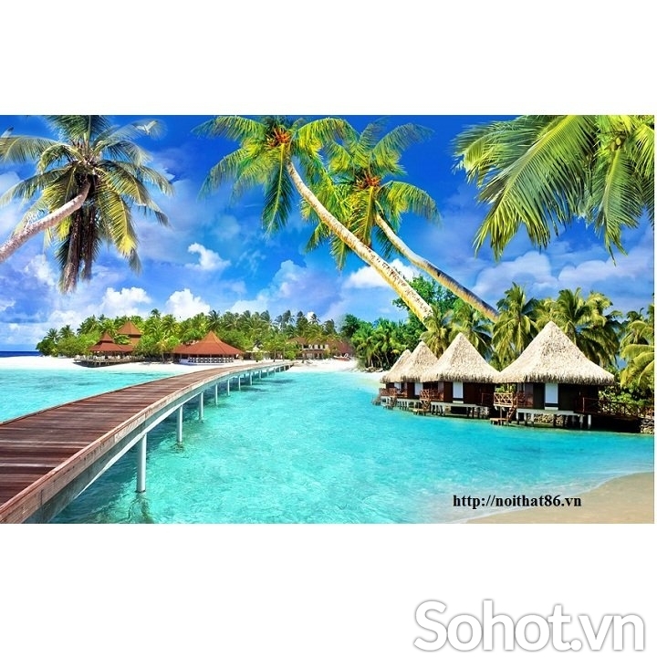 Tranh 3D - thuận buồm xuôi gió