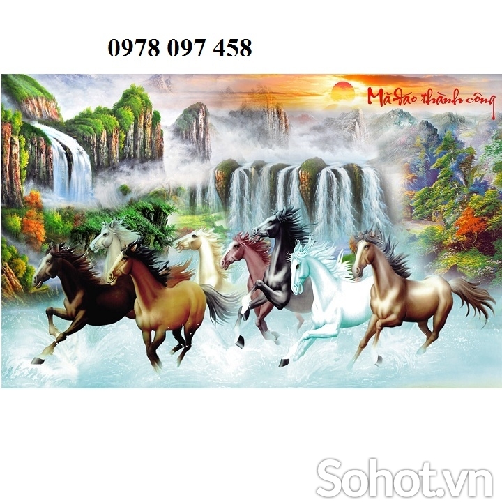 Gạch tranh mã đáo thành công