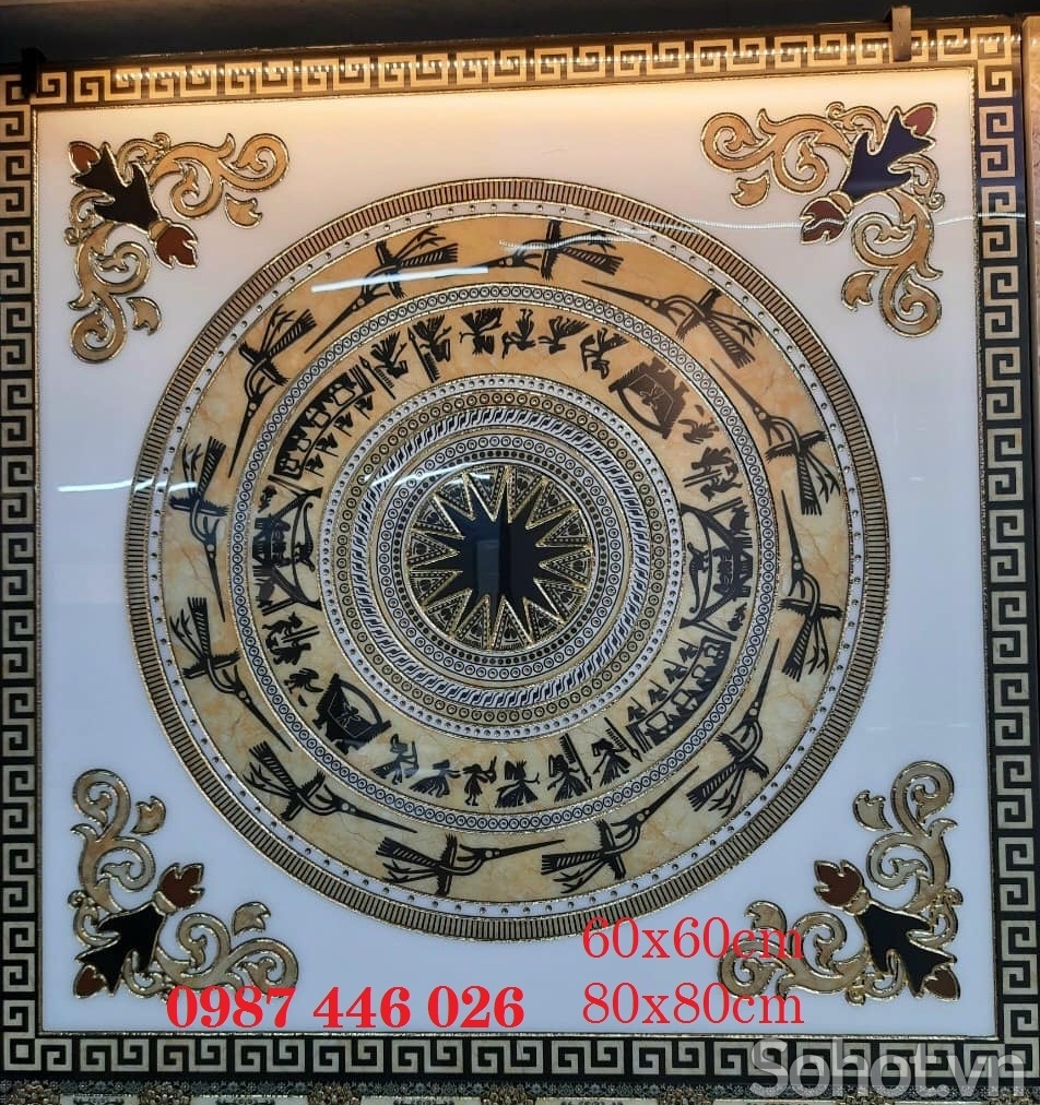 Gạch chiếu cầu thang, gạch hoa văn trang trí HP0823