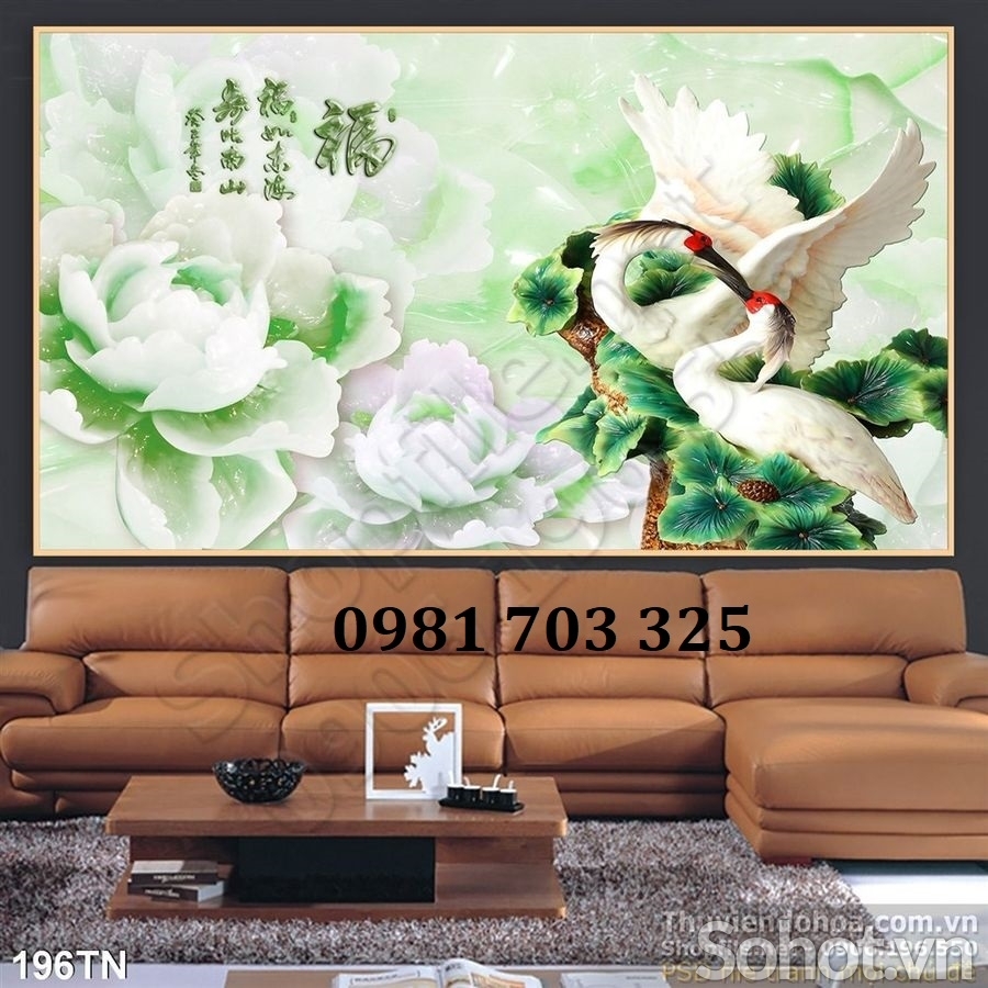 Gạch tranh 3D sứ ngọc đẹp