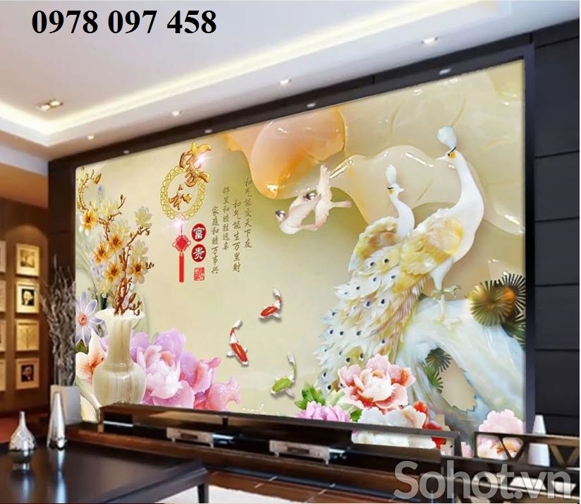 Tranh gạch ốp phòng ngủ