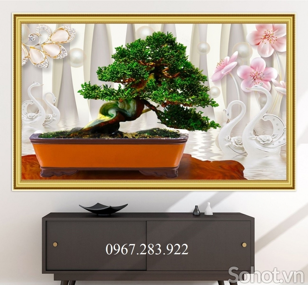 Gạch trang trí cây cảnh