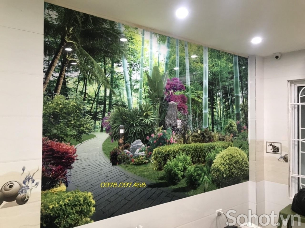 Tranh phong cảnh - tranh gạch