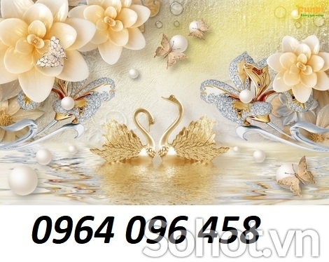 Tranh gạch trang trí phòng khách 3d - X433