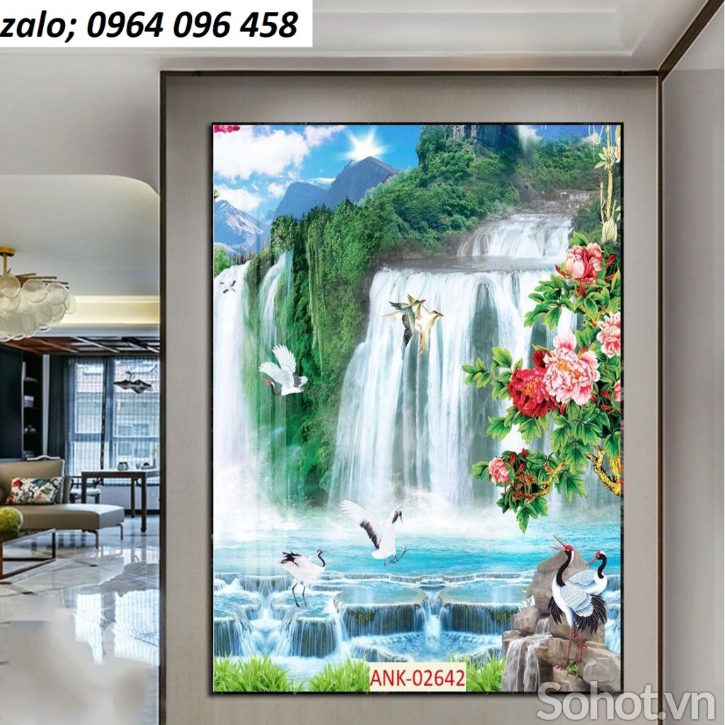 Tranh gạch mẫu mới 3d - KGCBV6