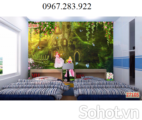 Gạch trang trí hoạt hình