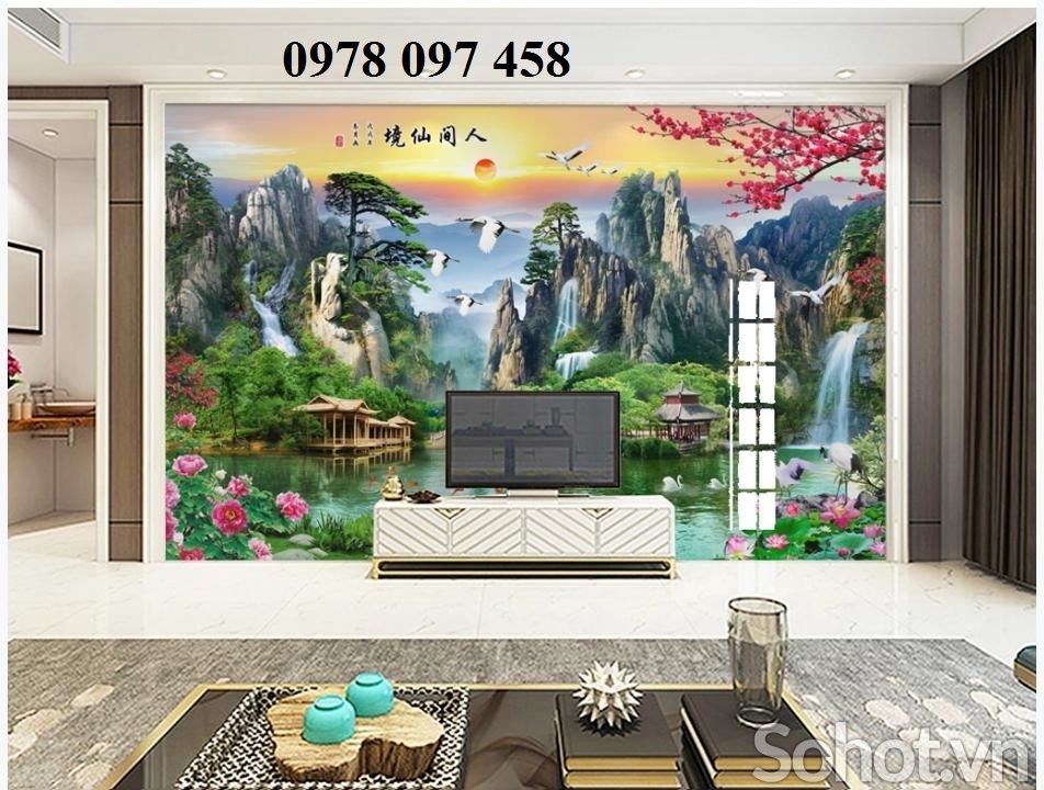 Gạch tranh 3D họa tiết đẹp