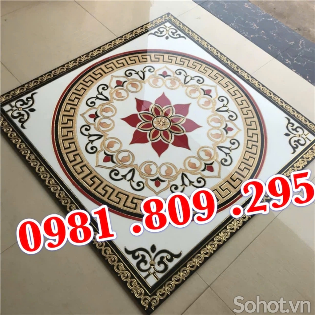Gạch thảm , thảm lát nền vuông chiếu nghỉ khắc vàng
