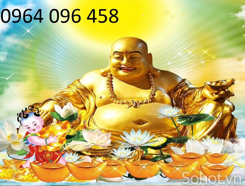 Tranh gạch 3d ốp tường thần tài - 199CV