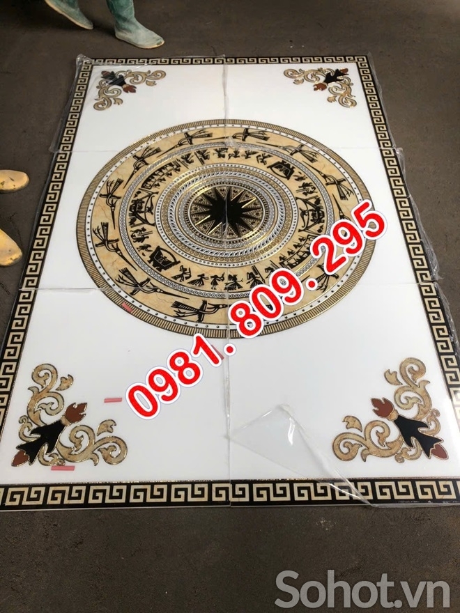 Mẫu thảm gạch lát nền , thảm trang trí HDN9349