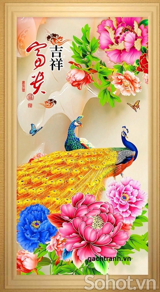 Tranh gạch 3d dán tường cầu thang - 333SN