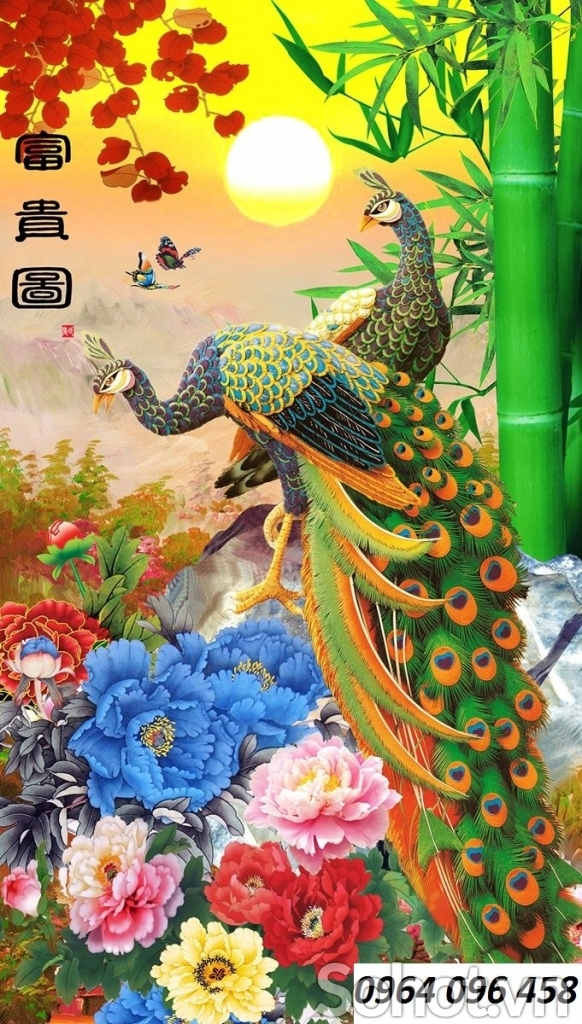 Tranh gạch 3d ốp tường hành lang - MMCBV56