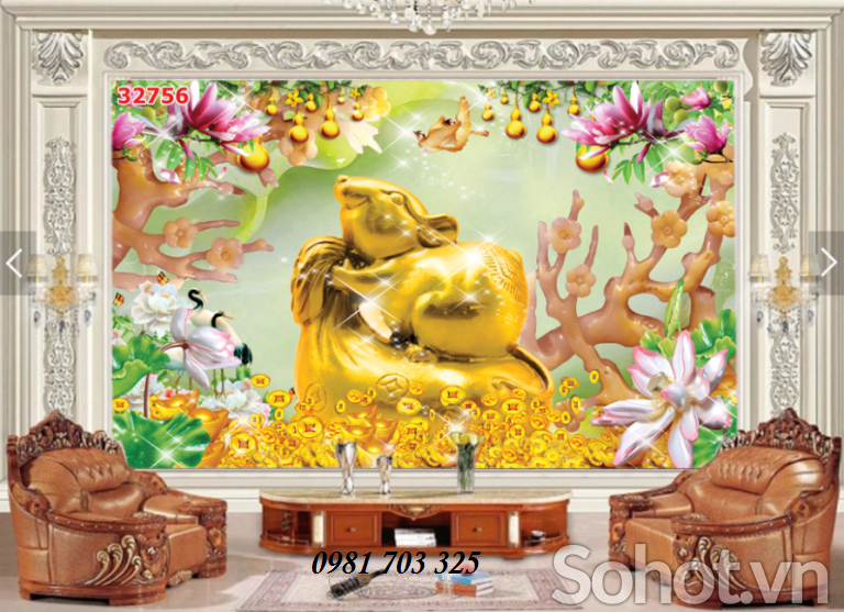 Tranh gạch men phong thủy