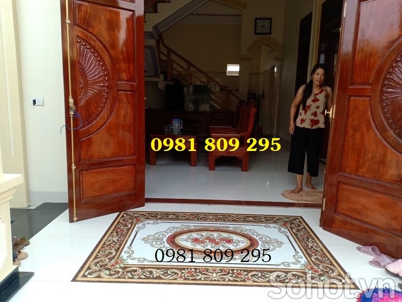 Gạch thảm lát hiên nhà