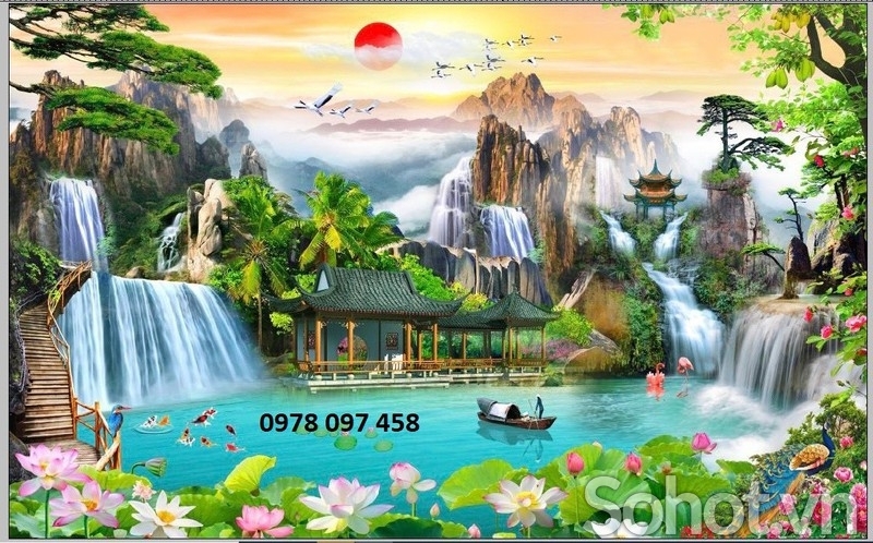 Tranh phong cảnh thiên nhiên đẹp