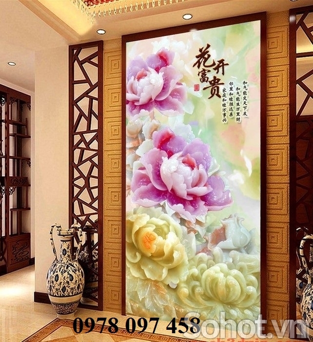 Tranh gạch khổ dọc