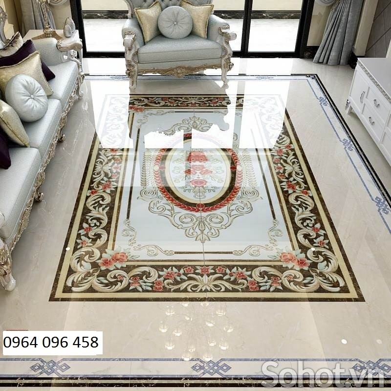 Gạch thảm chiếu nghỉ phòng khách - 4988CB