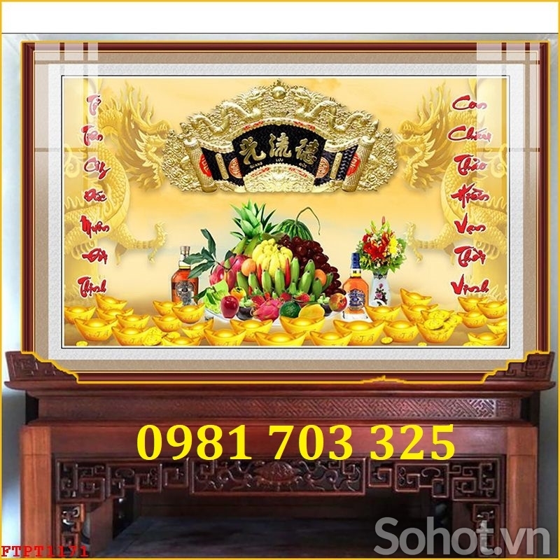 Tranh gạch ốp nhà mồ