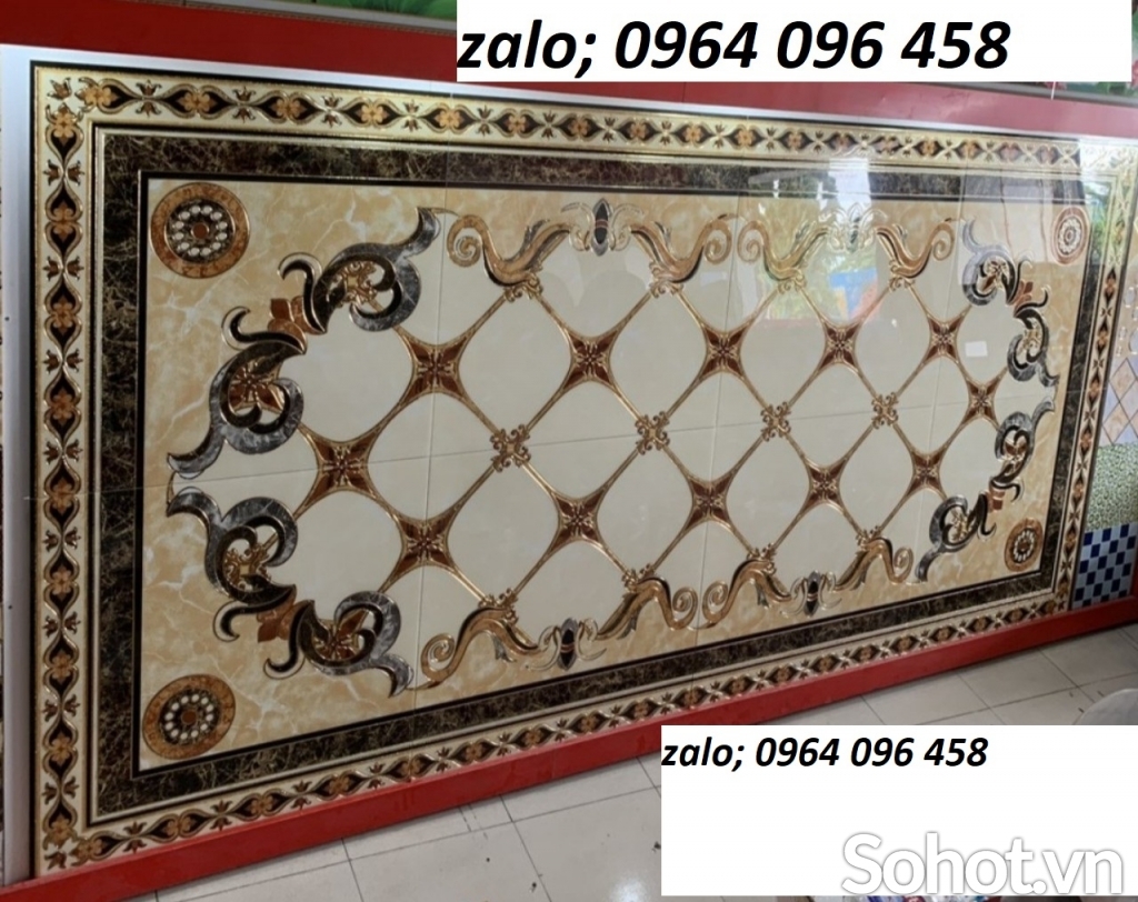 Gạch thảm lát sàn trang trí phòng khách - VUY65