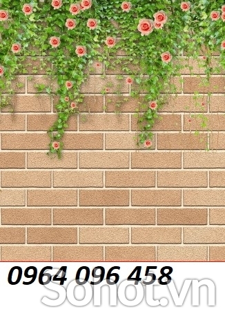 Tranh gạch men 3d ốp tường mẫu hoa hồng - 733SN