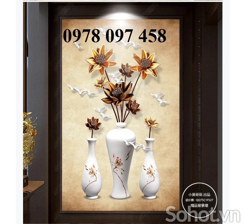 Tranh gạch khổ dọc