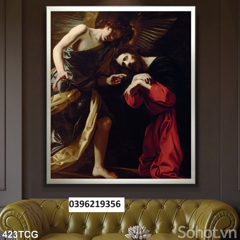 Tranh gạch công giáo 3d trang trí