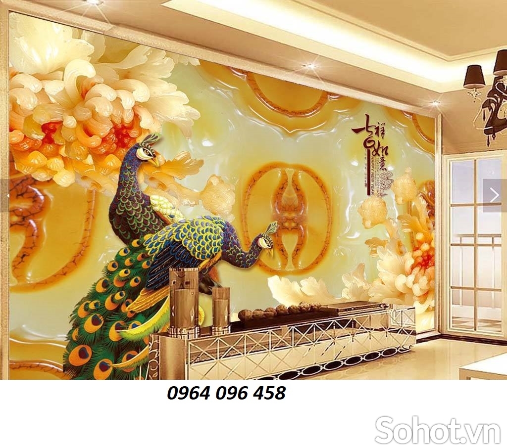 Tranh gạch 3d trang trí phòng khách - phòng ngủ - XXV44