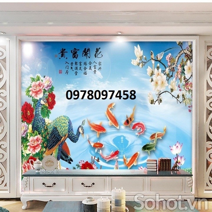 Tranh gạch 3D mãu mới