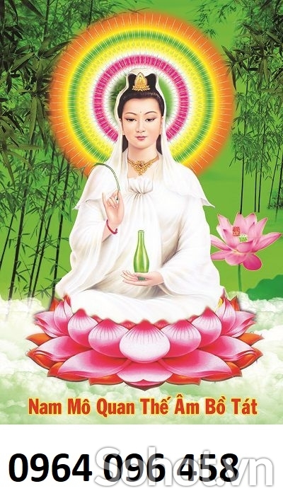 Tranh gạch 3d phật quan âm - SKM65