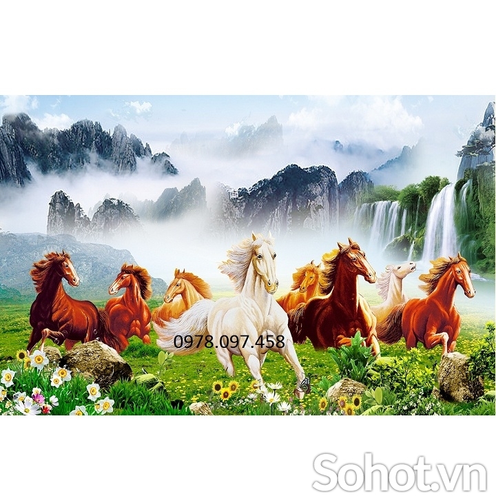 Gạch tranh mã đáo thành công