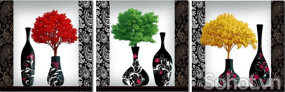 Tranh gạch trang trí phòng bếp
