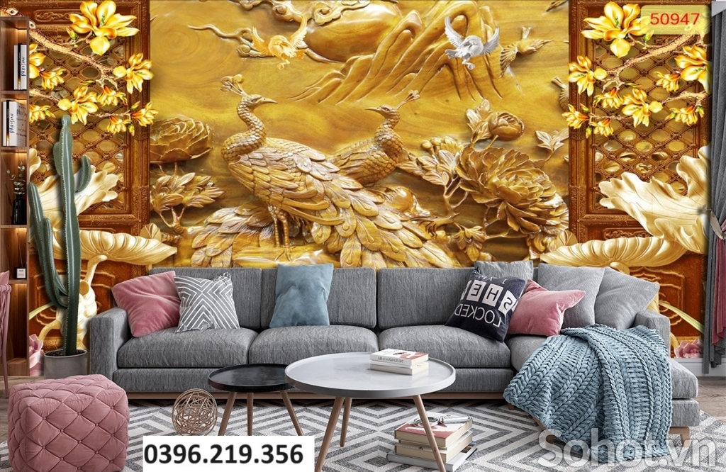 Tranh điêu khắc 3D đẹp