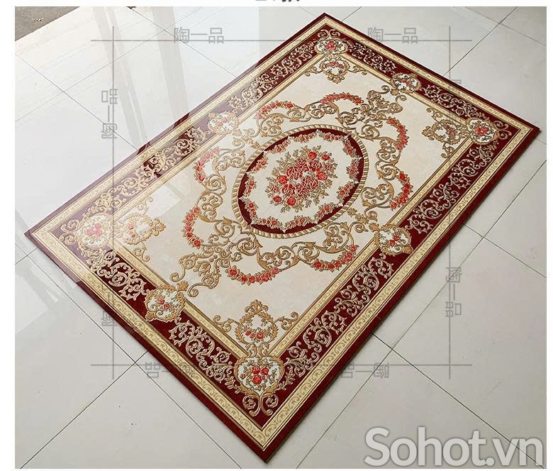 Thảm gạch đẹp cao cấp trang trí sàn