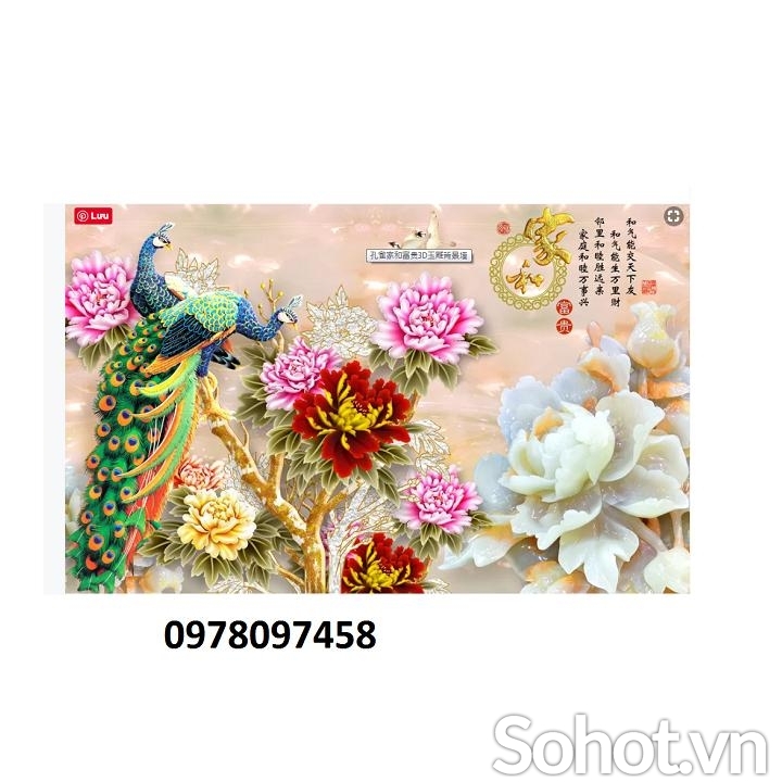 Tranh gạch 3D - tranh phòng ngủ