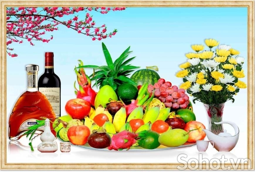 Gạch tranh 3D ốp phòng thờ