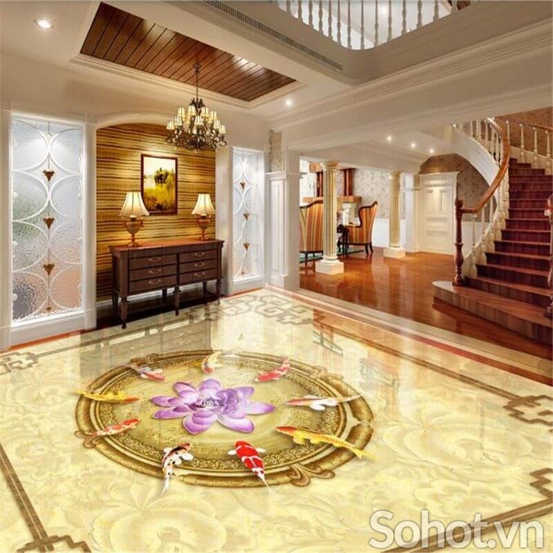Gạch thảm - thảm gạch lát nền cao cấp - SCC533