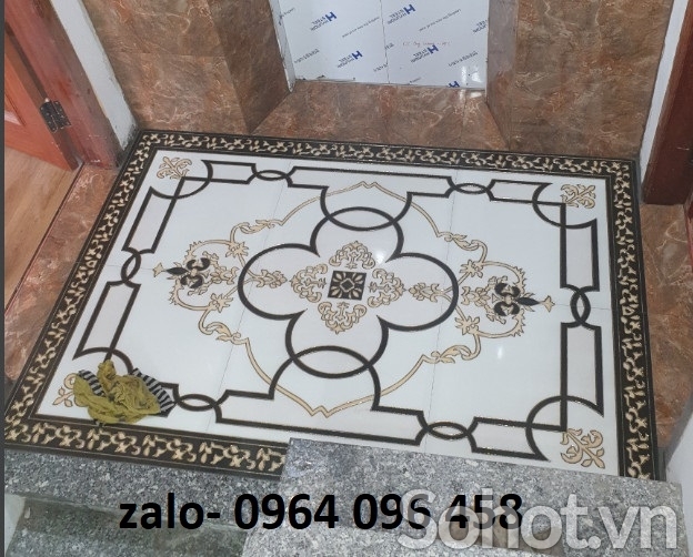 Gạch thảm trang trí hiên nhà - sảnh - XCM08