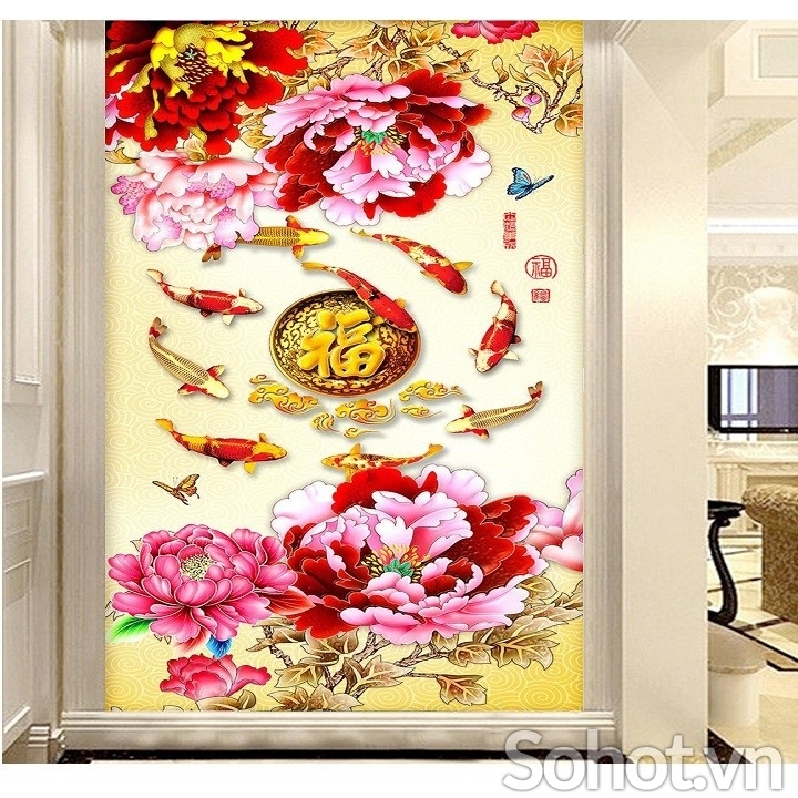 Tranh gạch 3D mãu mới