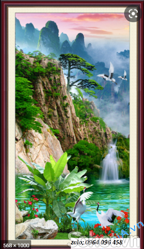 Tranh gạch 3d - gạch tranh 3d - FCVVB6