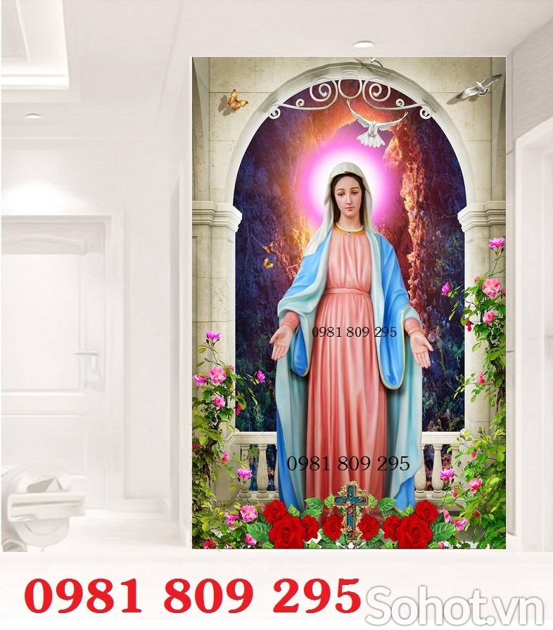 Gạch 3d công giáo