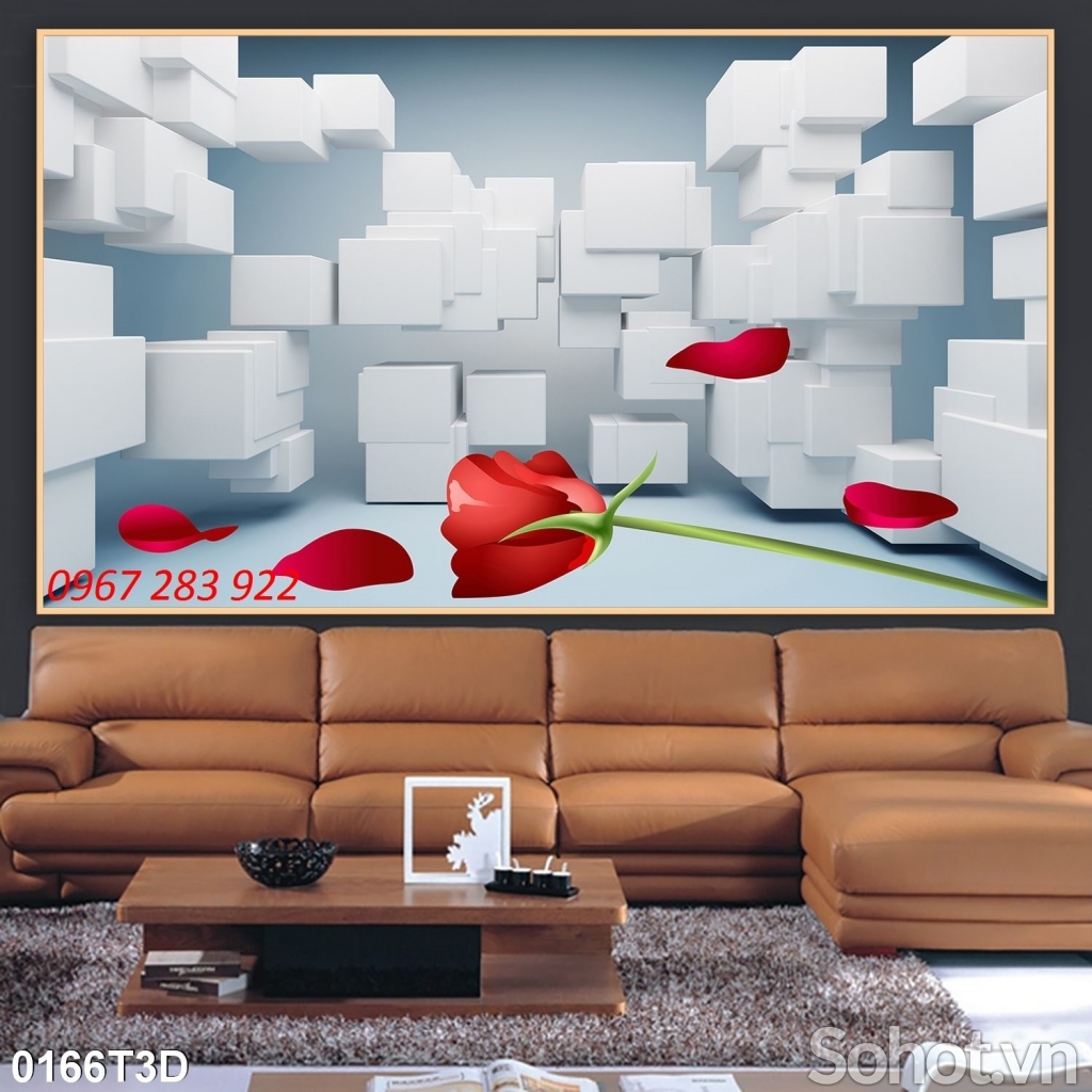 Tranh trang trí tường 3d- Tranh phòng khách