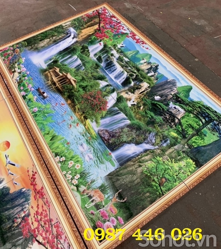 Gạch tranh, gạch ốp tường 3d