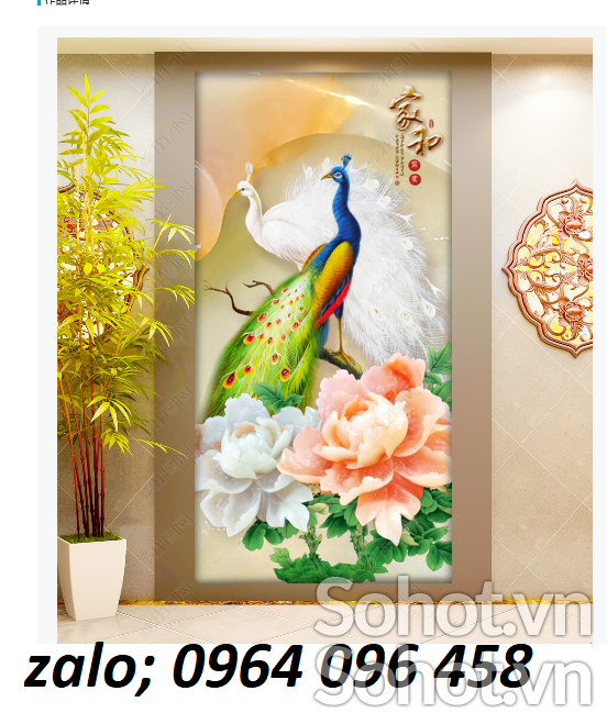 Tranh gạch 3d ốp tường hành lang - MCB532