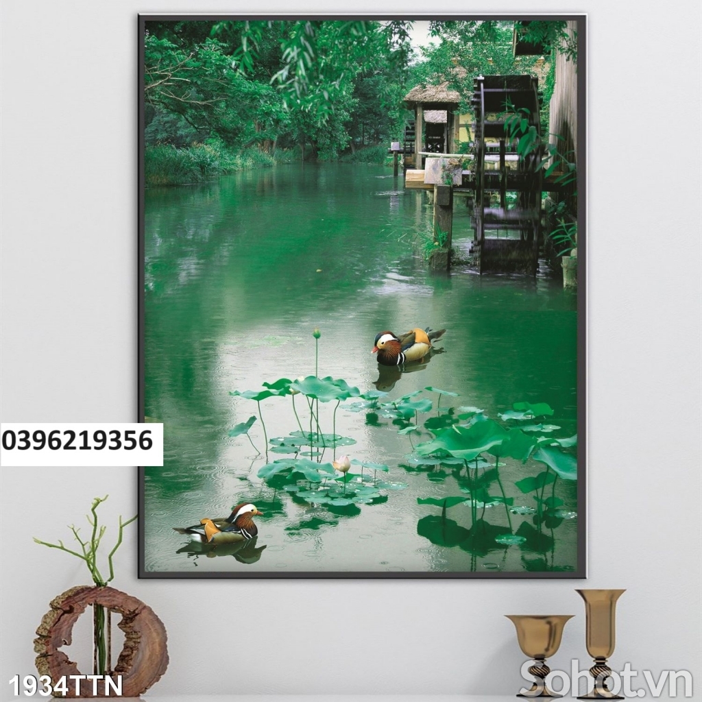 Tranh gạch đẹp phong thủy 3D