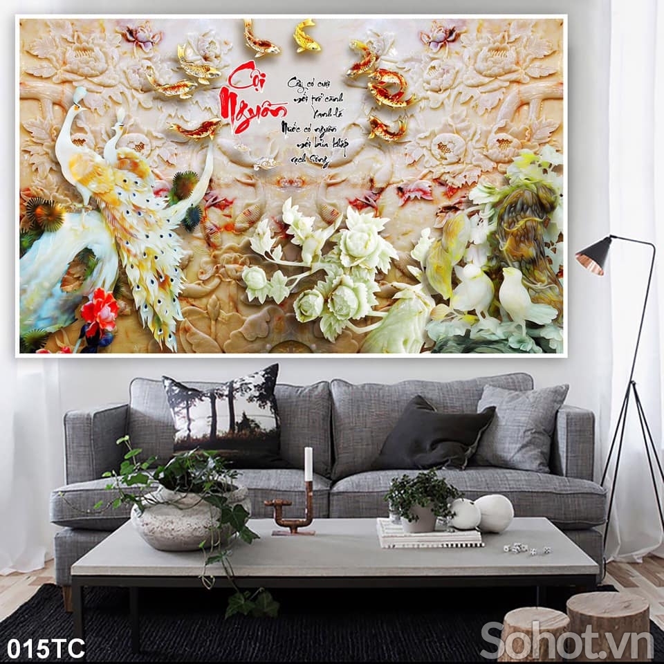 Tranh trang trí phòng khách