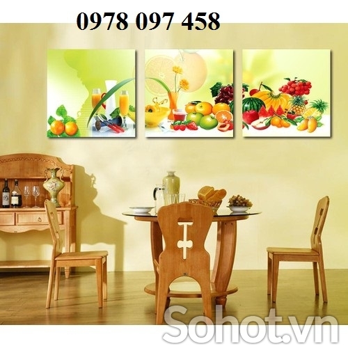 Tranh gạch phòng bếp