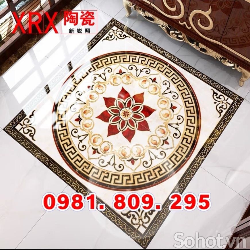 Chiếu nghỉ phòng khách- gạch thảm lát sàn