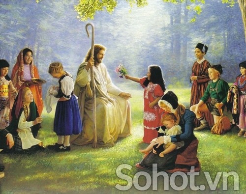 Tranh gạch 3d thiên chúa - CBX433