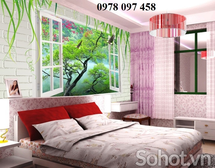 Tranh phòng ngủ- tranh 3D